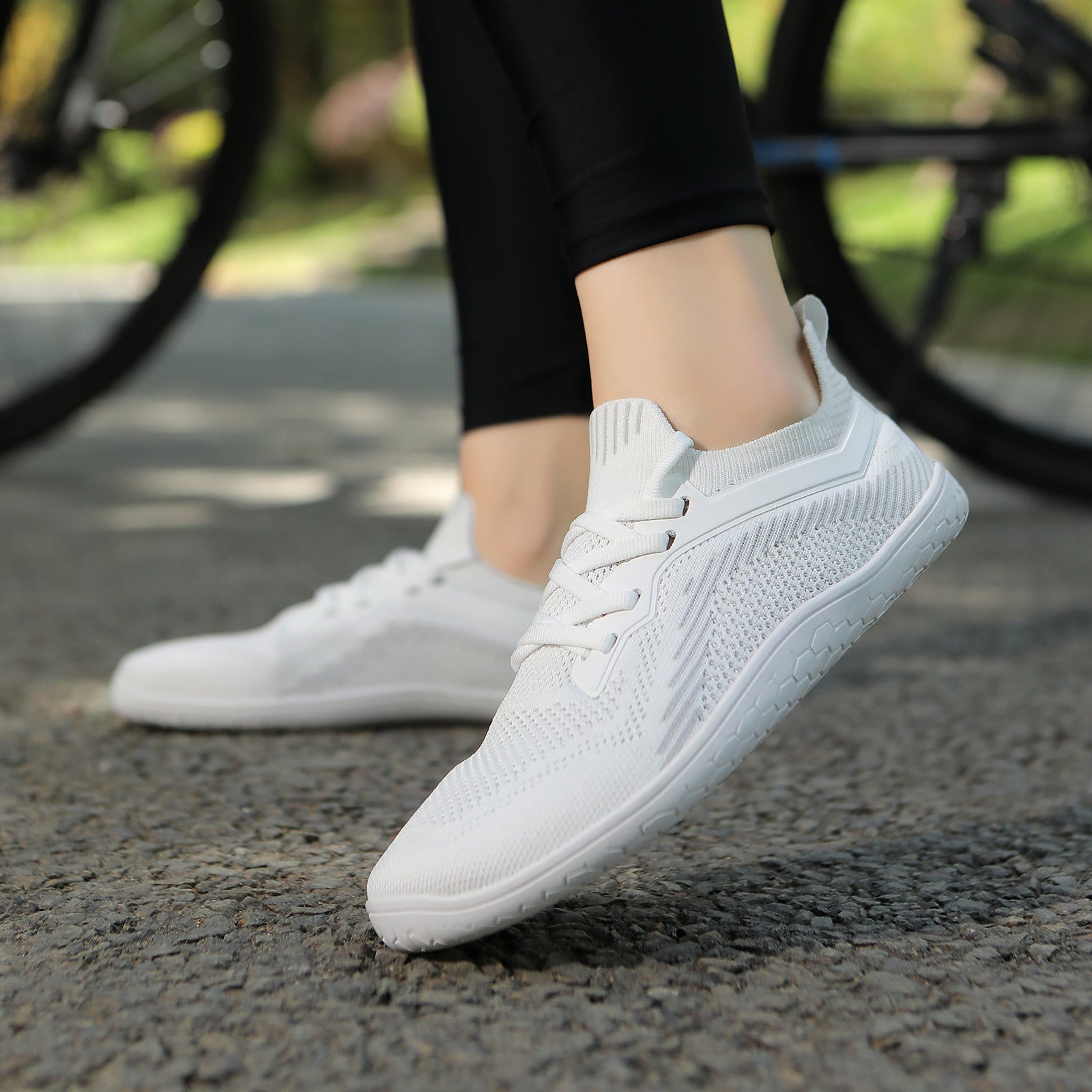 Cross-border Low-top New Barefoot Wide Palm Breathable Non-slip Barefoot Shoes Outdoor Running Fitness Wide Last Sneaker Women